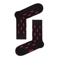 Happy socks rode peper Diwari katoen